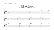 アイカツ アイドルカツドウ Op Kira Power コード譜 Tvサイズ ピアノ付 Video Dailymotion