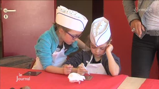 Pâques: Les petits vendéens en cuisine à la Chabotterie