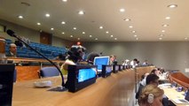 At the United Nations ECOSOC High Level Political Forum in New York