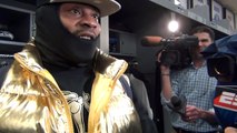 Marshawn Lynch Panthers post game interview 1/10  