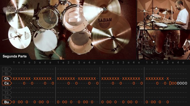 Fly Away - Lenny Kravitz (drum lesson - aula de bateria)