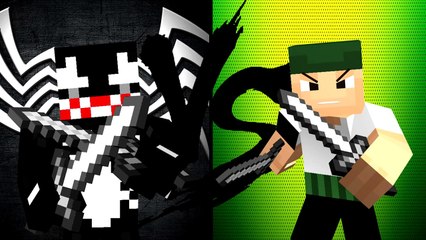 VenomExtreme vs Monark - Minecraft Animação // Animation