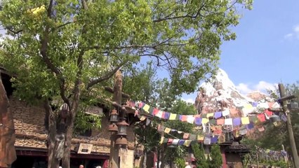 Expedition Everest Front Row POV with Night Vision Disney's Animal Kingdom Walt Disney World