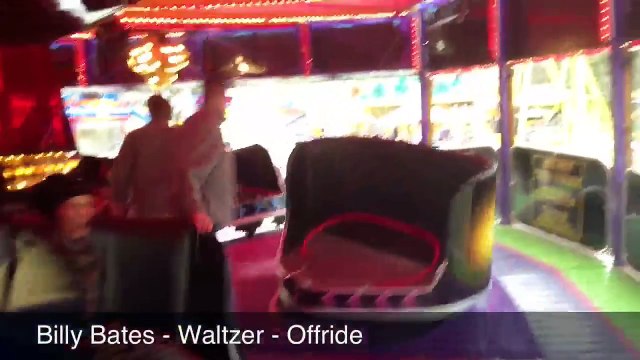 Billy Bates - Waltzer - Offride, Abbey Park funfair 2013