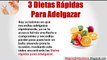 Dieta Rapida - Dietas Saludables