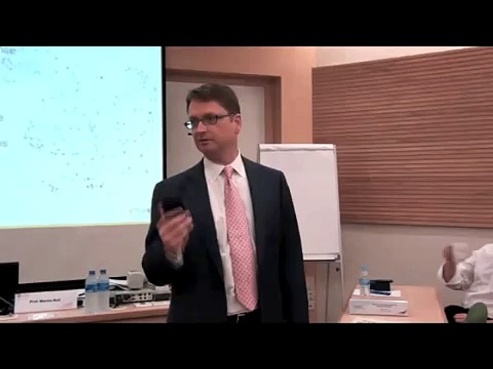 Lecture to executive MBA students at Nanyang Business School