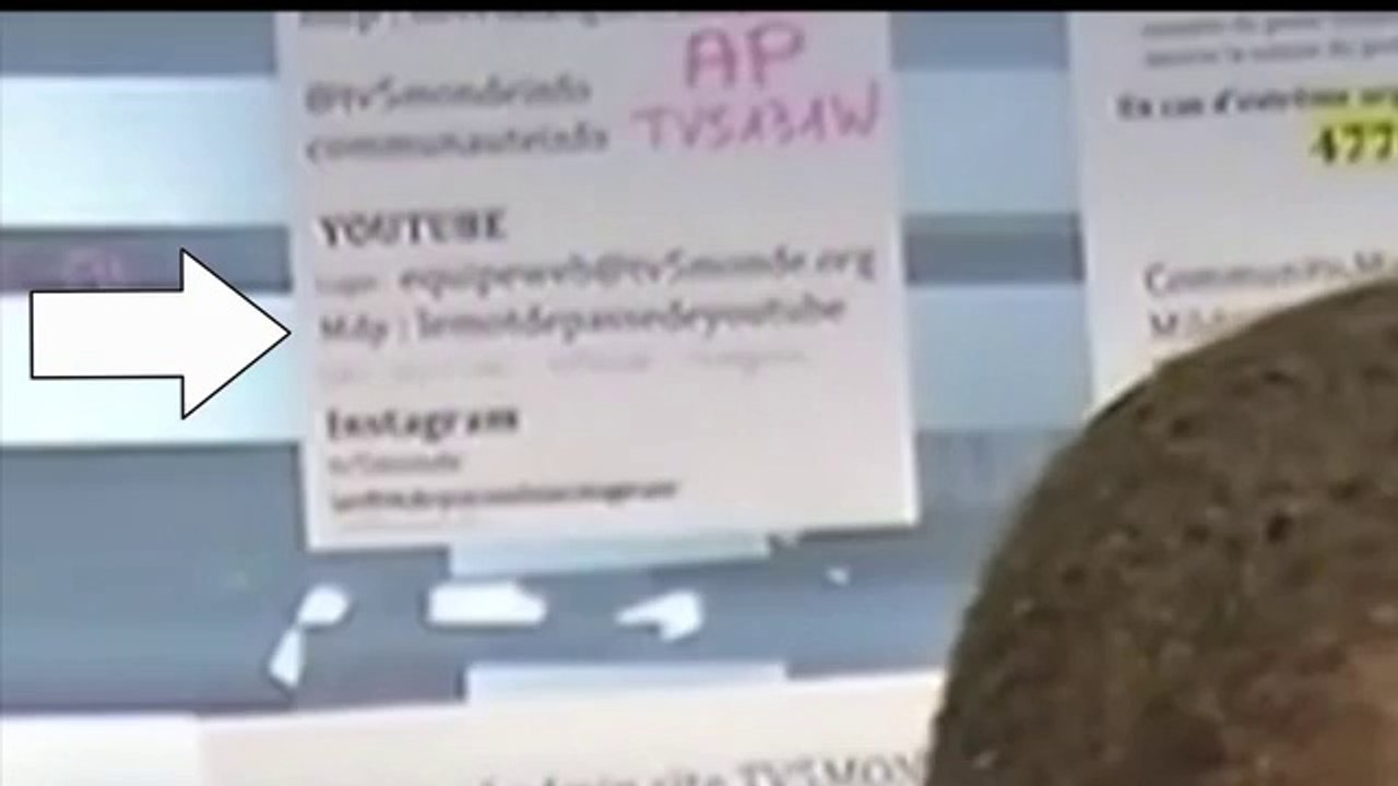 Quand TV5 Monde Oublie de Cacher son MOT DE PASSE Youtube en plein DIRECT !