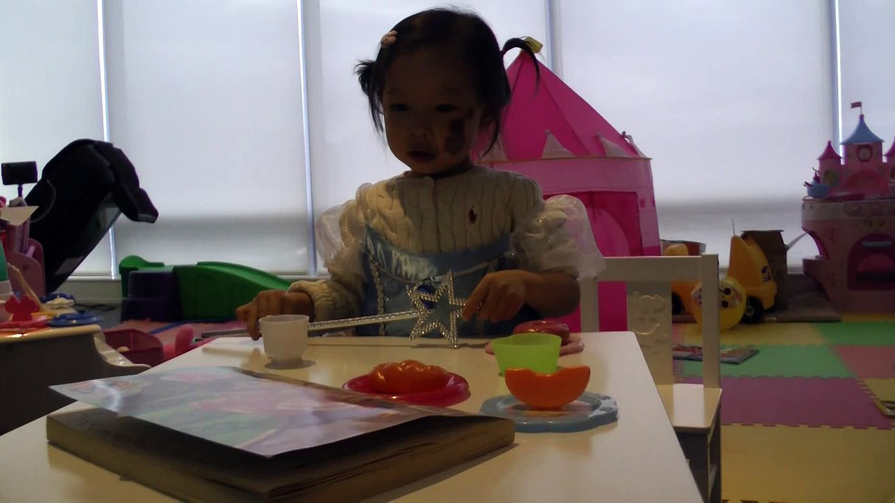 Girl Preparing Meal