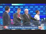 Mitt Romney & Rick Perry Get Physical In Heated GOP Nevada Debate