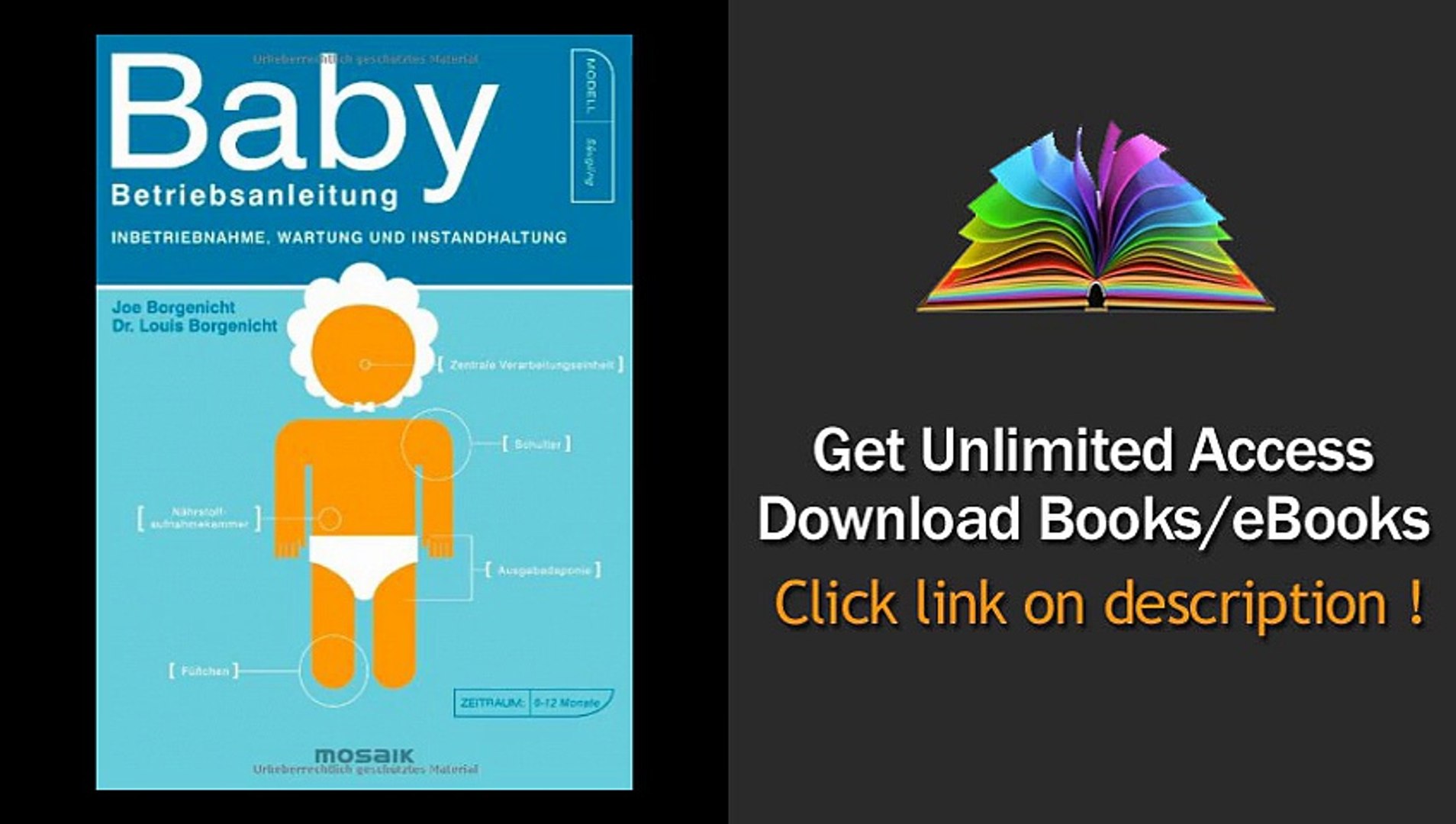 Baby Betriebsanleitung Inbetriebnahme Wartung Und Instandhaltung Pdf Video Dailymotion