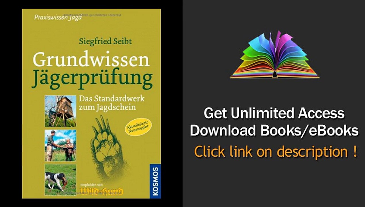 Grundwissen Jgerprfung Das Standardwerk zum Jagdschein PDF
