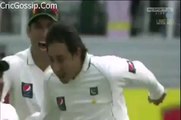 Saeed Ajmal vs  Alastair Cook - Beautiful Catch By Younis Khan At Slip