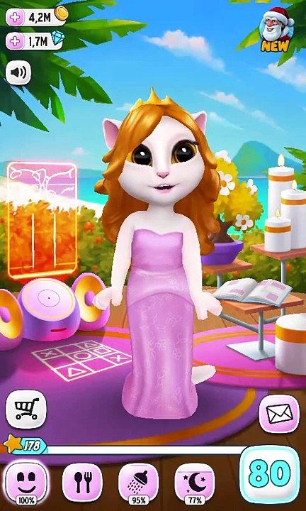 My Talking Angela level 80 upgrage