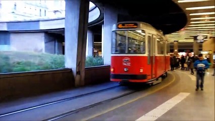 Straßenbahn Wien - Impressionen Dezember 2012