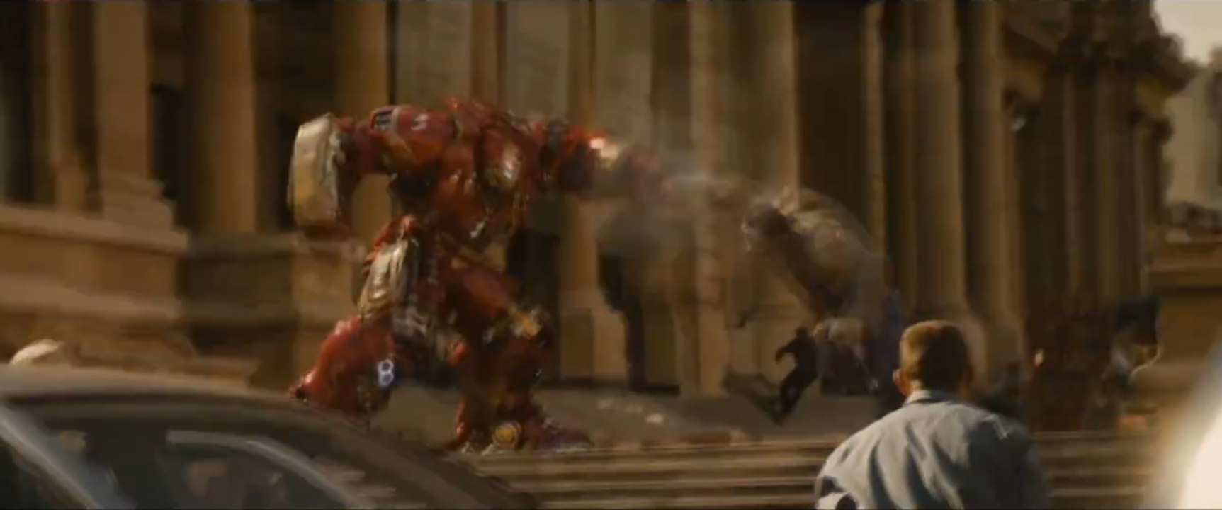 Vengadores Era de Ultron Hulkbuster vs HULK Clip #1 Pelicula Extendida 2015 Superheroes Peliculas Marvel