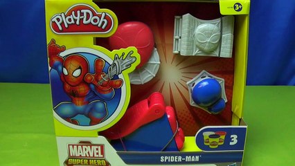 Download Video: Play Doh Spider Man Marvel Super Hero Adventures Super Tools Unboxing