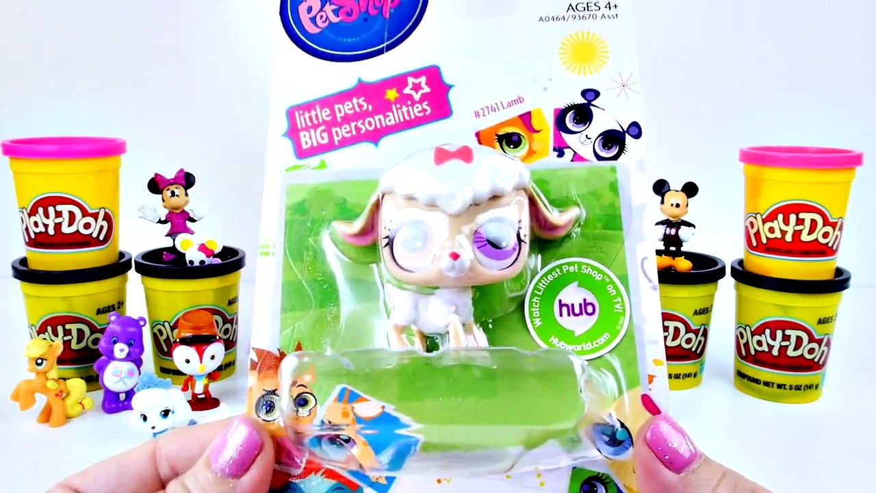 Shopkins MLP Frozen Play Doh Surprise Eggs Dora Kinder Elsa Princess Anna Thomas Disney Mi