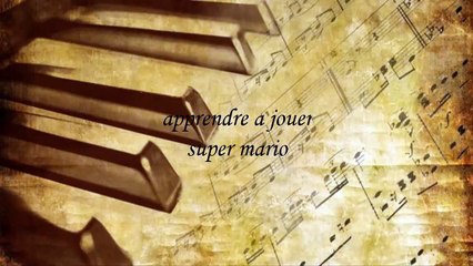 apprendre a jouer super mario تعليم عزف