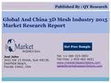 Global and China 3D Mesh Industry 2015 Market Outl