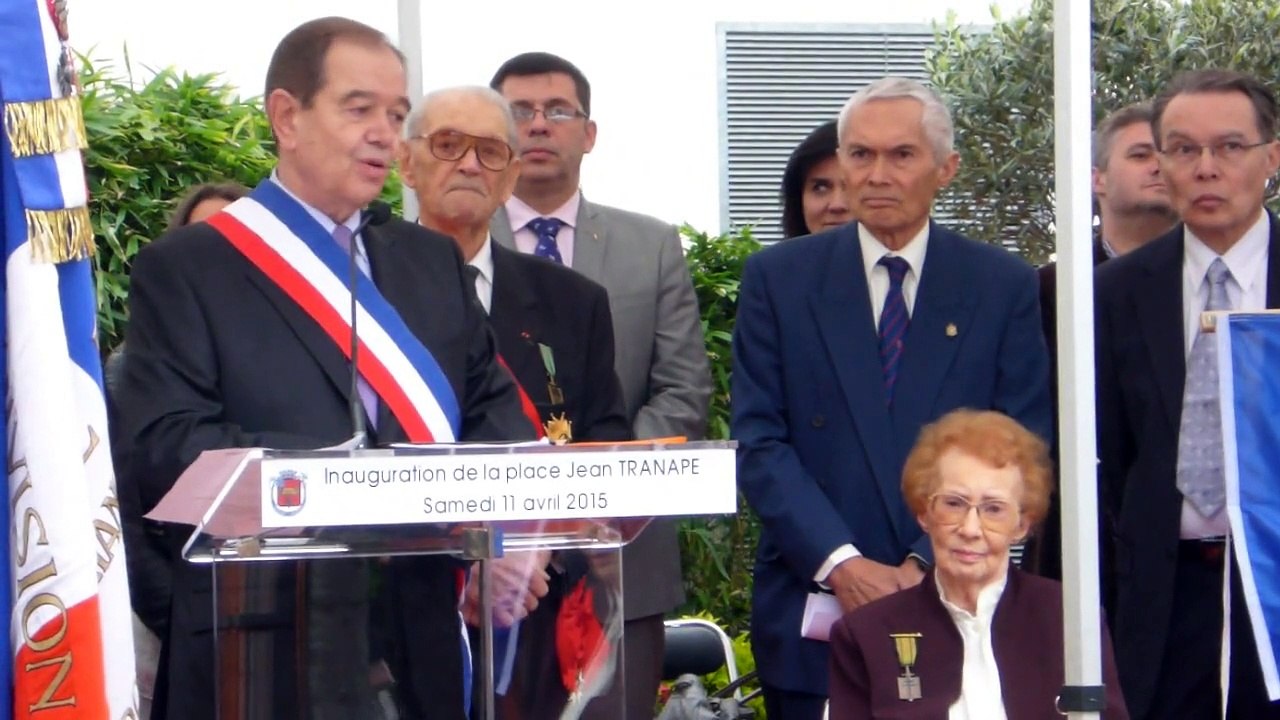 2 - Inauguration de la place Jean TRANAPE - Allocution de Monsieur Patrick OLLIER Député Maire