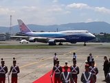 747-400 China Airlines at La Aurora Intl Airport (GUA)