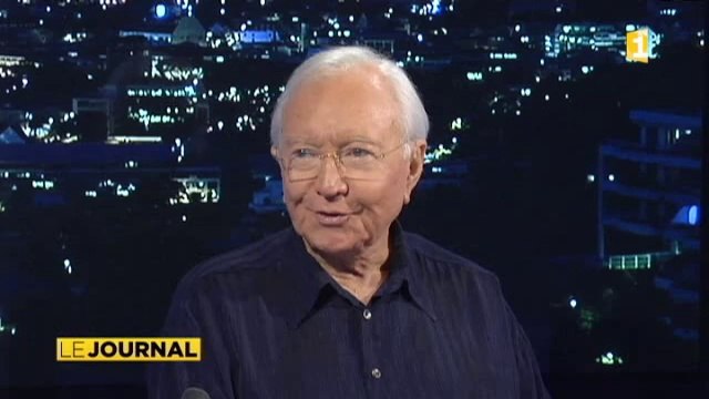 Gaston Flosse, invité de l'hebdo sur Polynésie 1ère 12 04 15