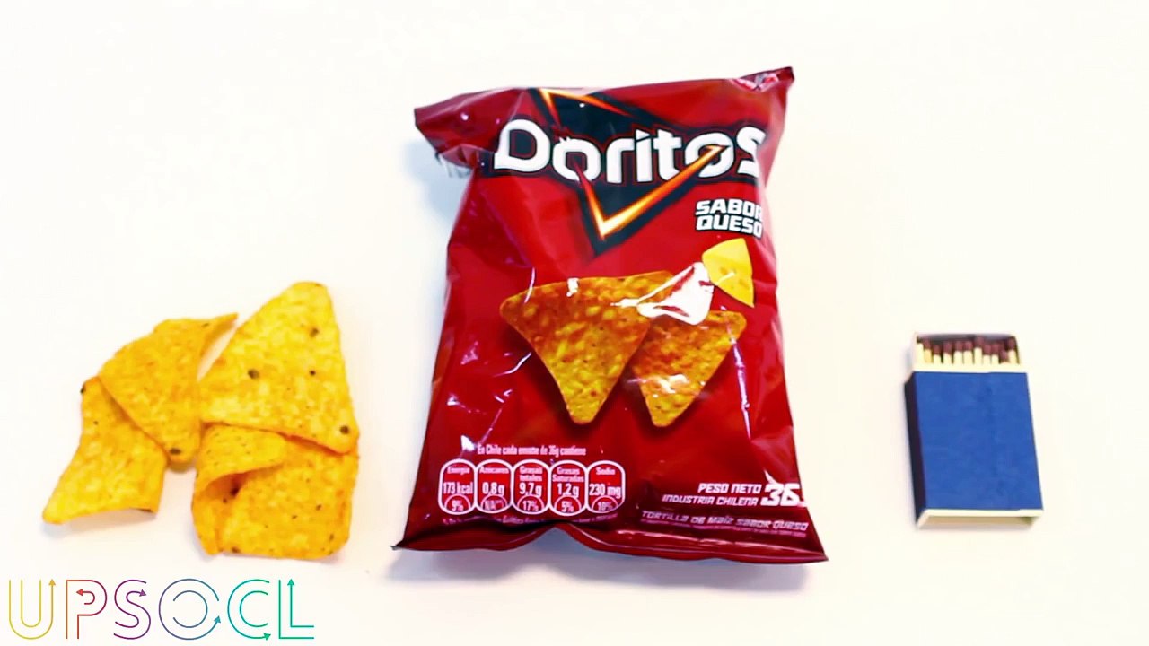 Descubre esta fácil forma de encender una fogata con Doritos