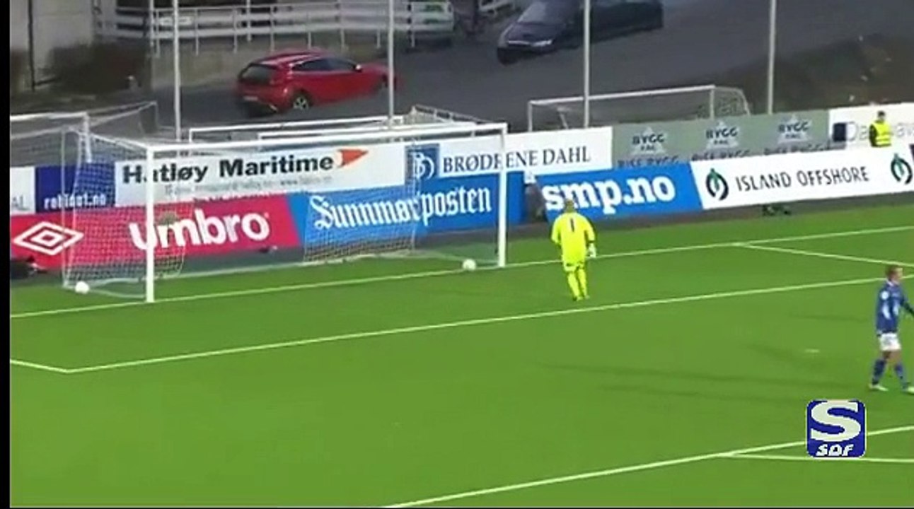 El partidazo de Rafa Burgos Vs. Hødd - 1 Division Noruega 2015