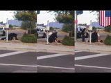 Video viral de joven en Arizona siendo golpeada por la policía no muestra lo que realmente sucedió