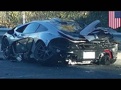 Hombre destruye un McLaren P1 avaluado en mas de US$1 millón el mismo día que lo compro