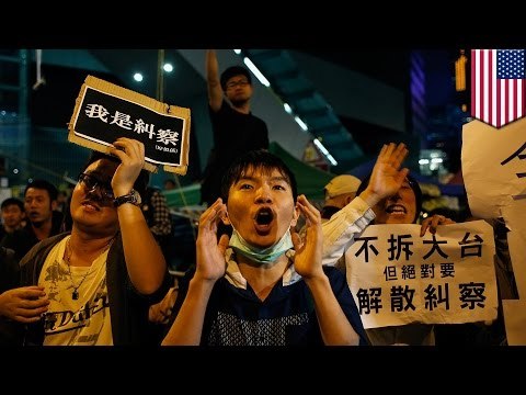 Congreso de EE.UU. entra en conversaciones para apoyar a manifestantes pro-democráticos en Hong Kong