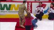 Soldier returns home, surprises family at NHL Coyotes game