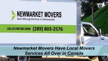 Newmarket Movers : Get A Moving Quote