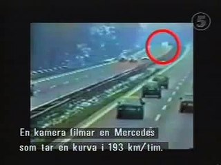 Crash - Mercedes-Benz High Speed Crash at the Autobahn