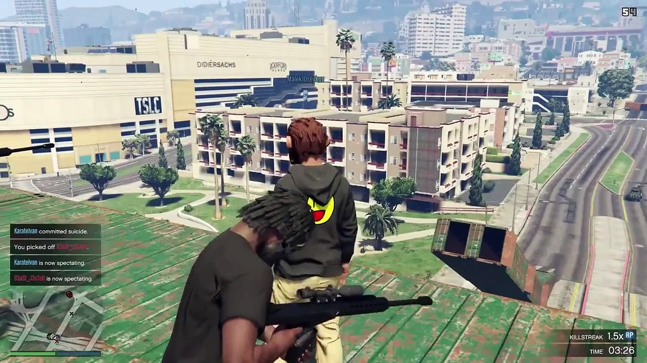XpertThief GTA 5 Online   SNIPERS VS HEISTERS CRAZY NOSCOPE! GTA V Online
