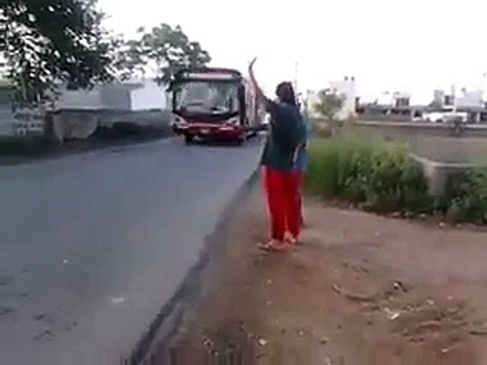 funny bus stop