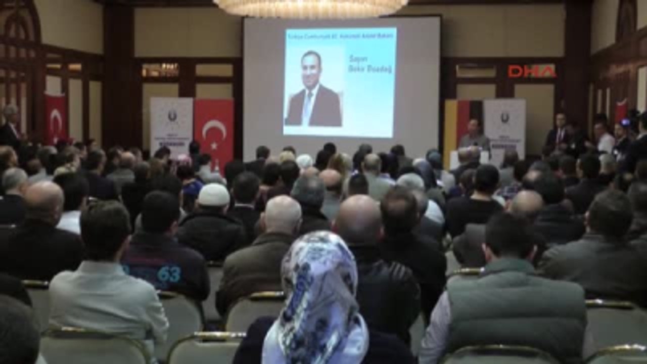 2eski Adalet Bakanı Bekir Bozdağ Nürnberg?de Türk Vatandaşlarıyla Buluştu