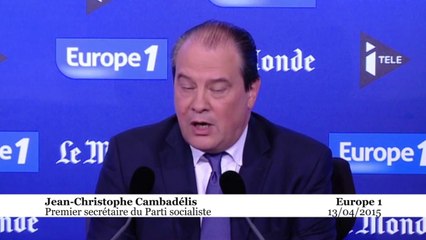 Jean-Christophe Cambadélis : Nicolas Sarkozy, «c'est la droite américaine»
