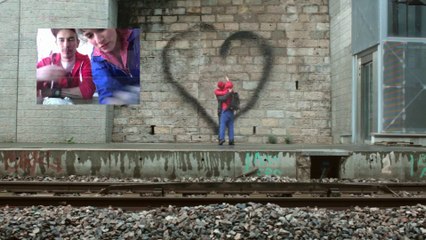 Ella + Pitr : les amoureux du street art qu'on admire avec un drône