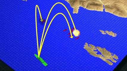 [軍事紀錄-海洋軍武]美海軍近海戰鬥艦（Littoral Combat Ship ）LCS的對海上威脅目標的戰術打擊模擬動畫