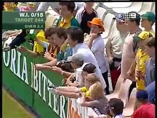 Chris Gayle takes on Tait & Lee