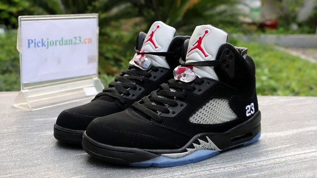 Air Jordan 5 Black/Metallic Silver Shoes Review From PickJordan23.ru