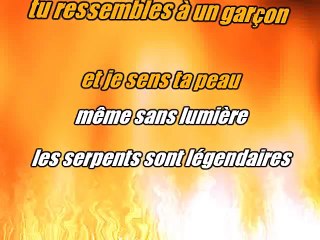 KARAOKE INDOCHINE - Tes yeux noirs