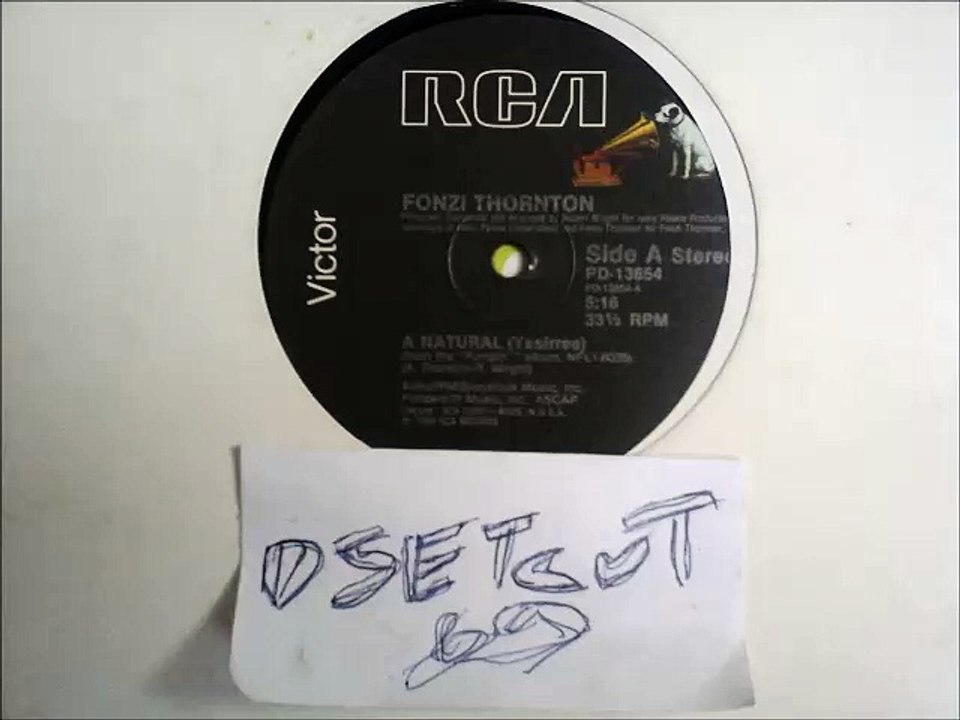 FONZI THORNTON -A NATURAL (YESIRREE)(RIP ETCUT)RCA REC 84