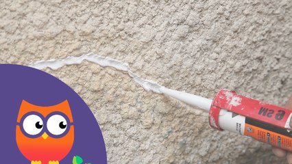 Comment réparer une fissure active sur un crépi extérieur (Ooreka.fr)