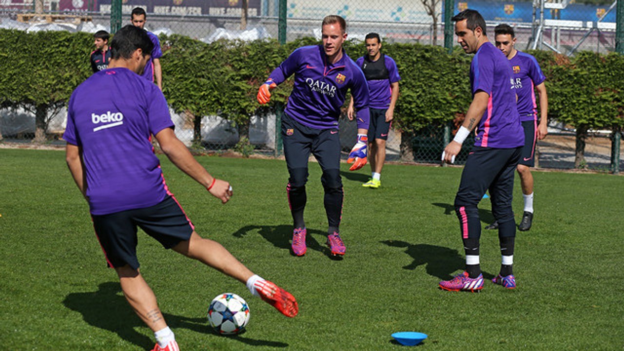 Training session (13/04/15): Champions' session