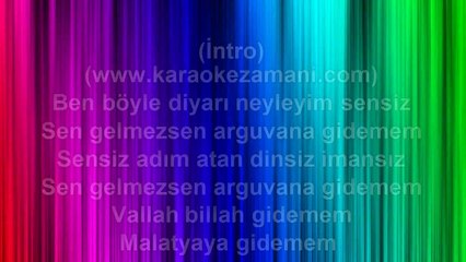 Ceylan ‐ Arguvana Gidemem - 2009 TÜRKÇE KARAOKE