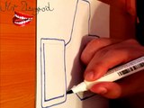 How to draw the FACEBOOK Logo: The Facebook LIKE Logo Step By Step Easy | For kids and beginners