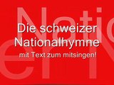 Nationalhymne Schweiz mit deutschem Text