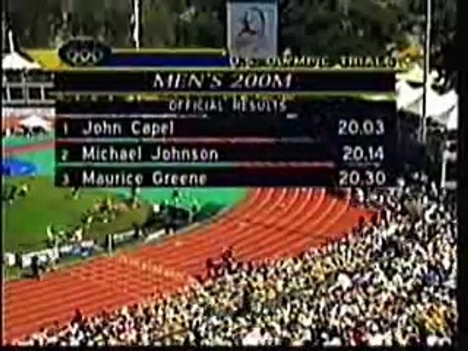 Michael Johnson VS Maurice greene 200m Rivalry
